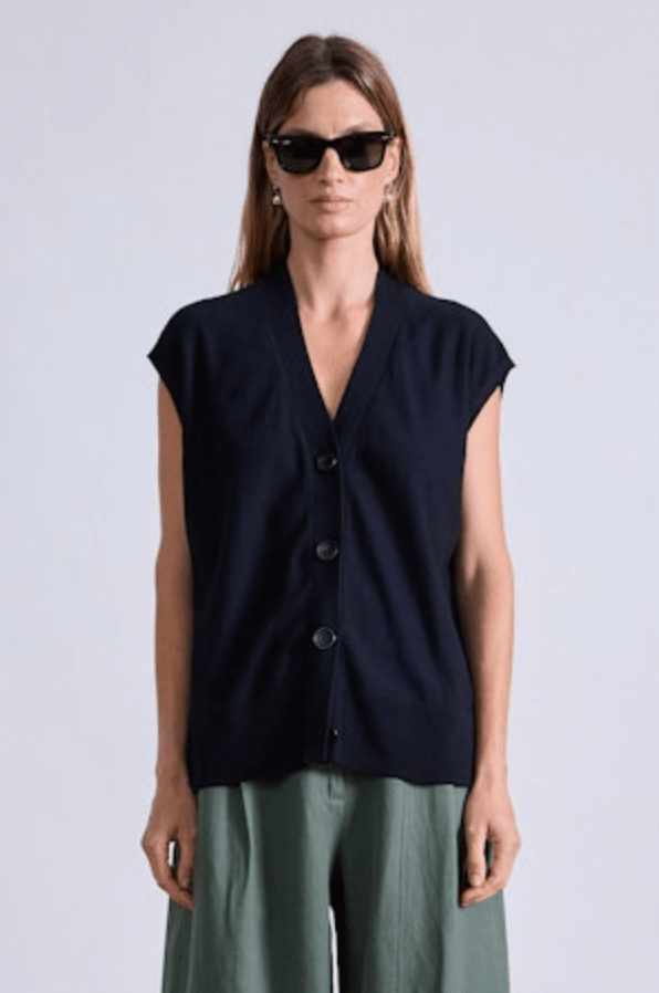 Bardi Drippy Vest - Black - The Collective Park City