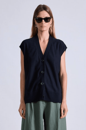Bardi Drippy Vest - Black - The Collective Park City