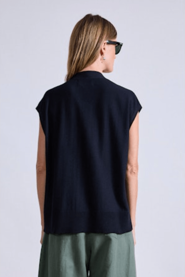 Bardi Drippy Vest - Black - The Collective Park City