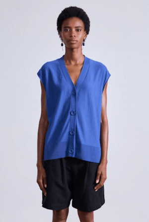 Bardi Drippy Vest - Robin - The Collective Park City