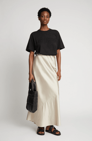 Bardot Skirt in Champagne - The Collective Park City