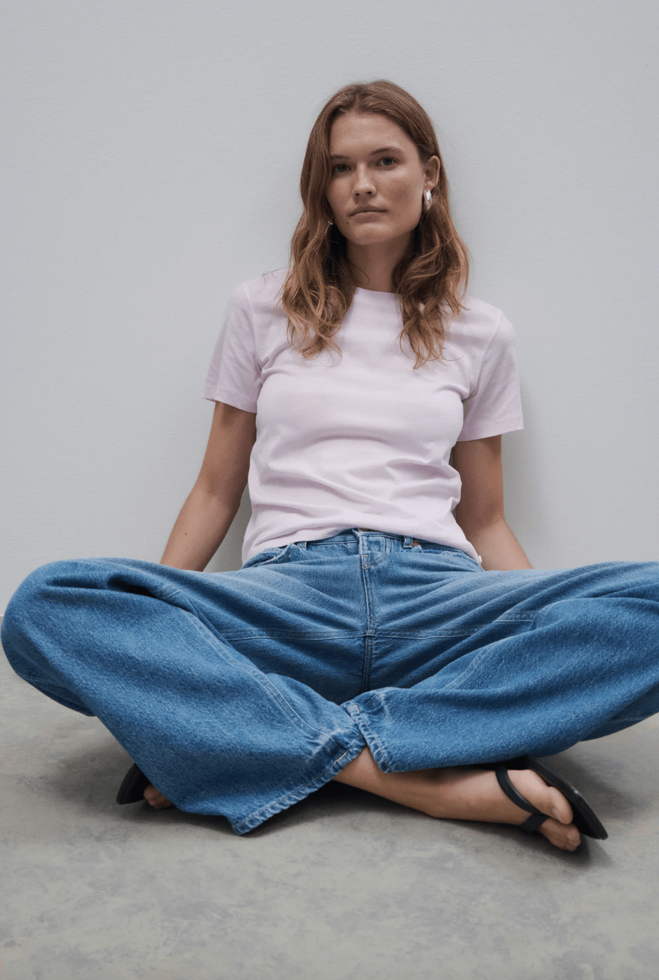 Basic Cotton T-Shirt - Pink - The Collective Park City