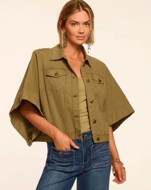 Beatrice Cotton Canvas Jacket - The Collective Park City