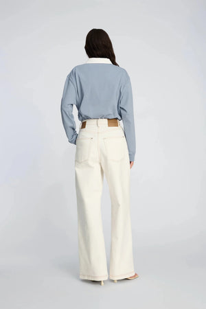 Becube Ivory Trousers - The Collective Park City