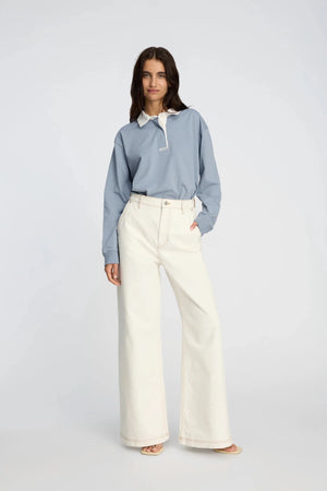Becube Ivory Trousers - The Collective Park City