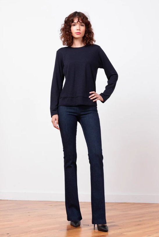 Bellini Pant - Dark Denim - The Collective Park City