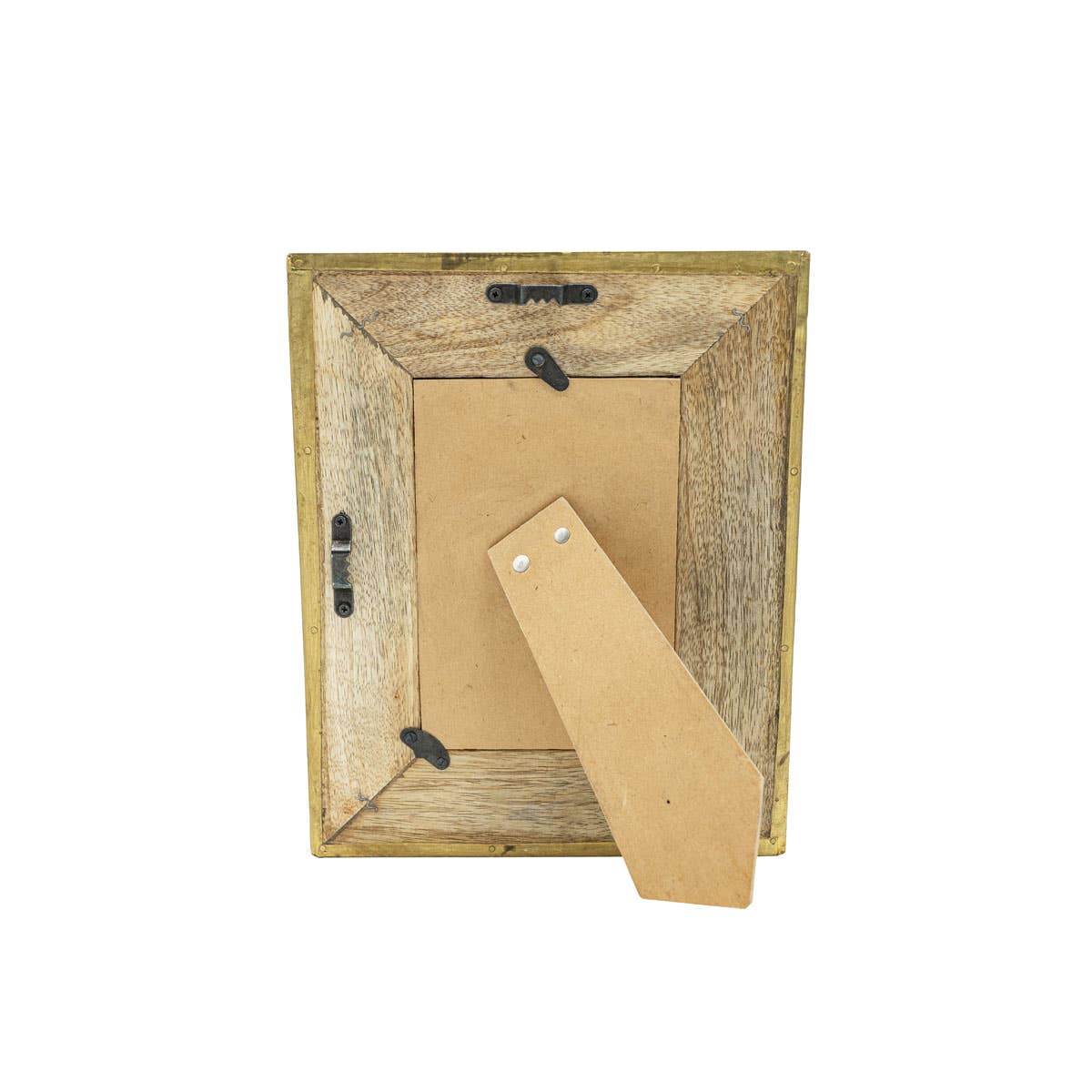 Berlin Hammered Brass Diamond Photo Frame - 4X6 - The Collective Park City