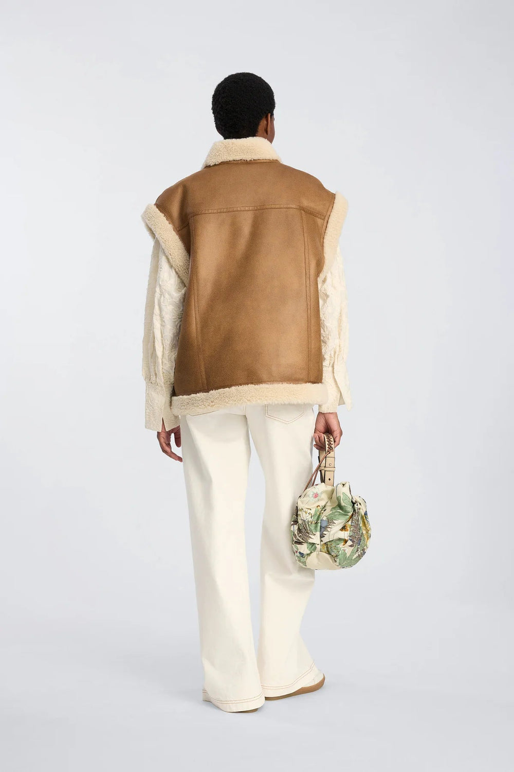 Bikaly Reversible Shearling Vest - The Collective Park City