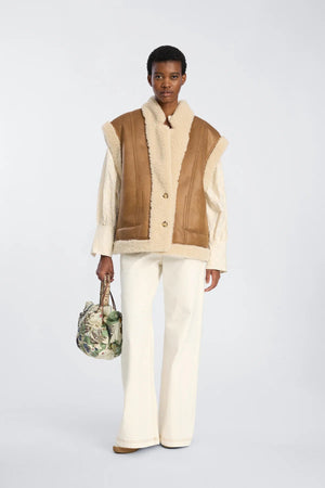 Bikaly Reversible Shearling Vest - The Collective Park City