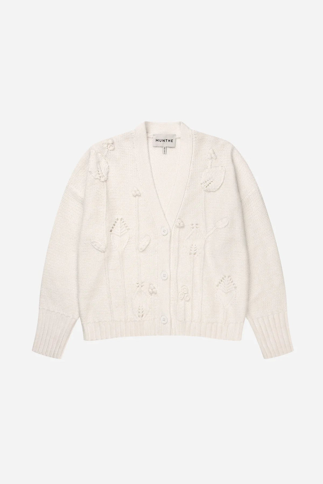 Biora Knit Cardigan - Ivory - The Collective Park City