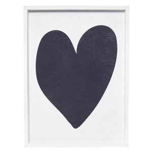 Black Heart Wall Art - 20x27 - The Collective Park City
