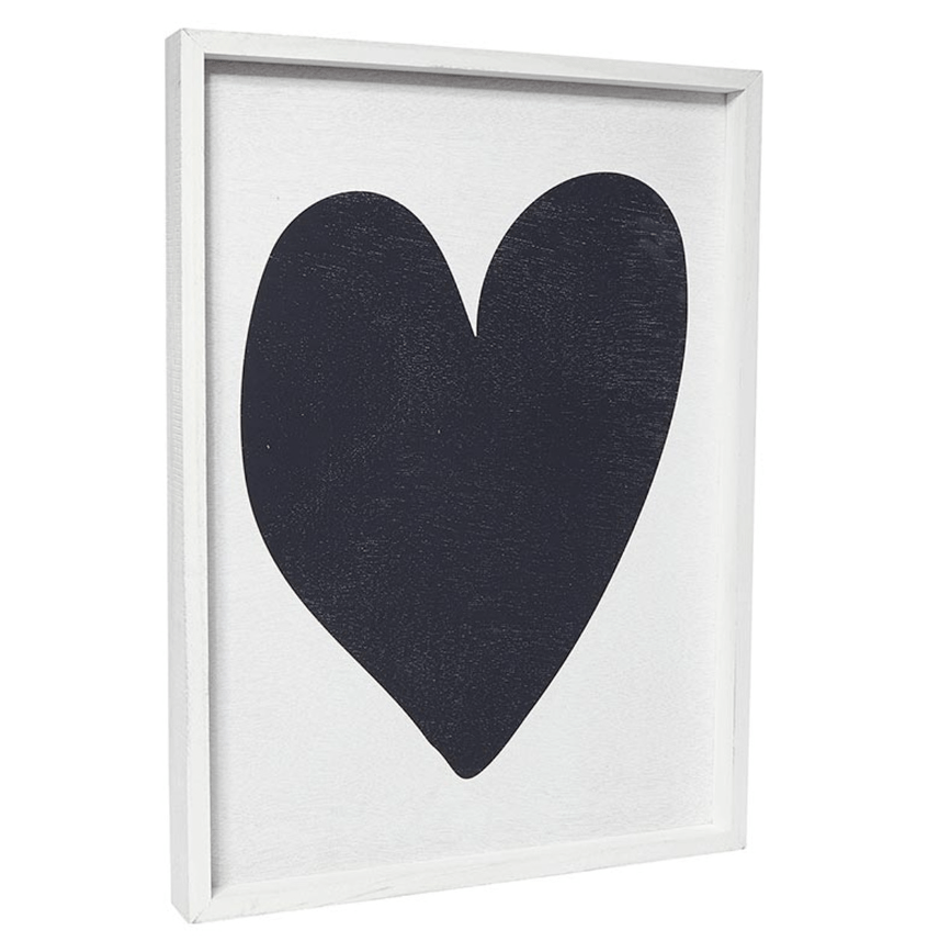 Black Heart Wall Art - 20x27 - The Collective Park City