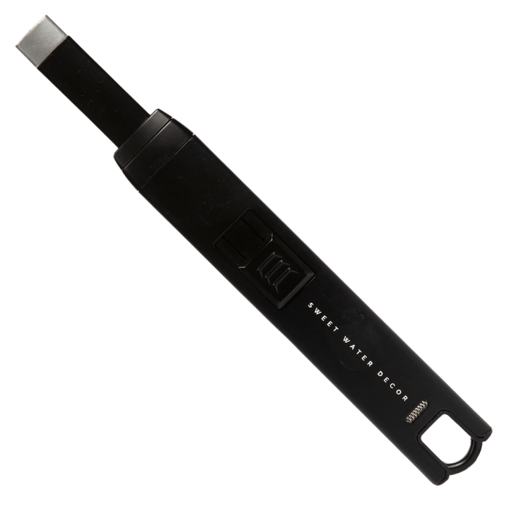 Black Large Rechargeable Electric Lighter - Home Decor - The Collective Park City