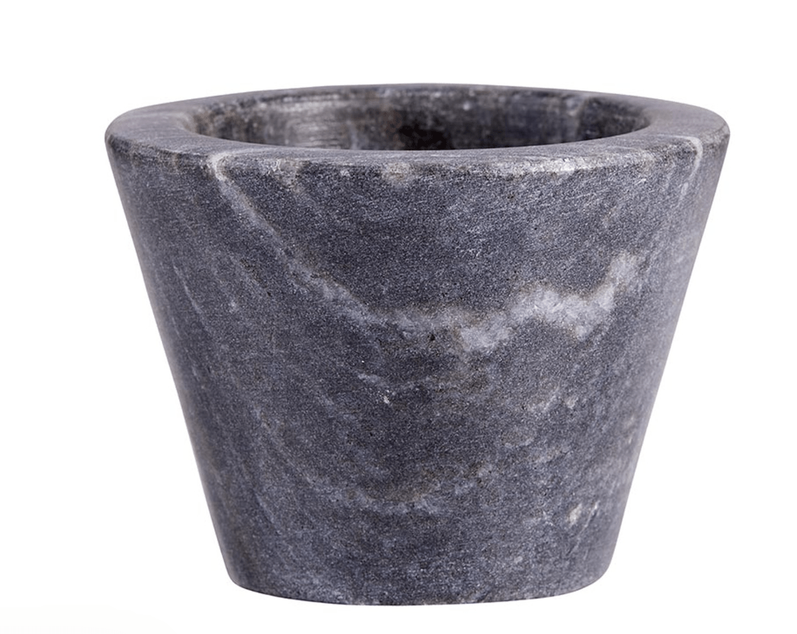 Black Marble Pinch Bowl - The Collective Park City