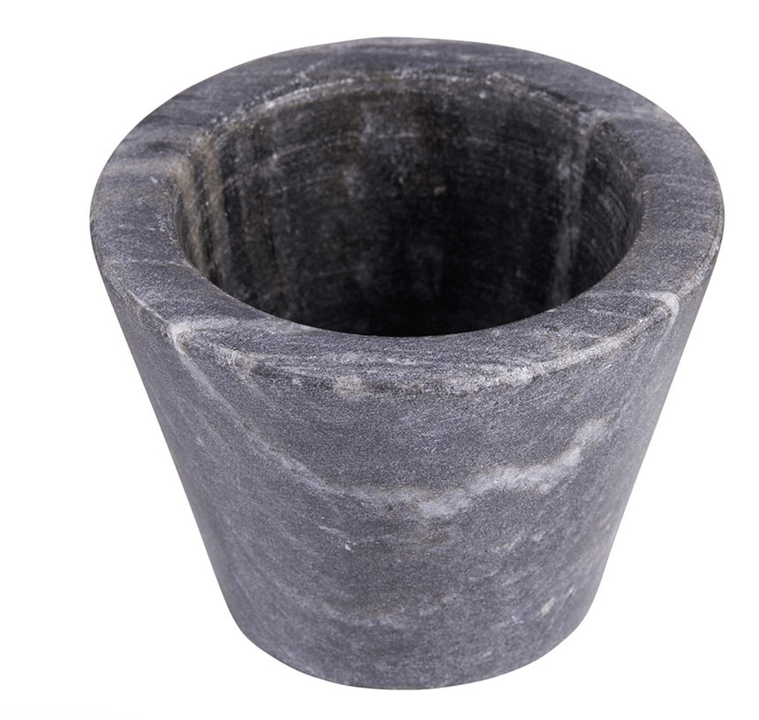 Black Marble Pinch Bowl - The Collective Park City