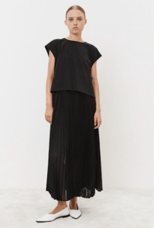 Black Tee - Top Dress - The Collective Park City