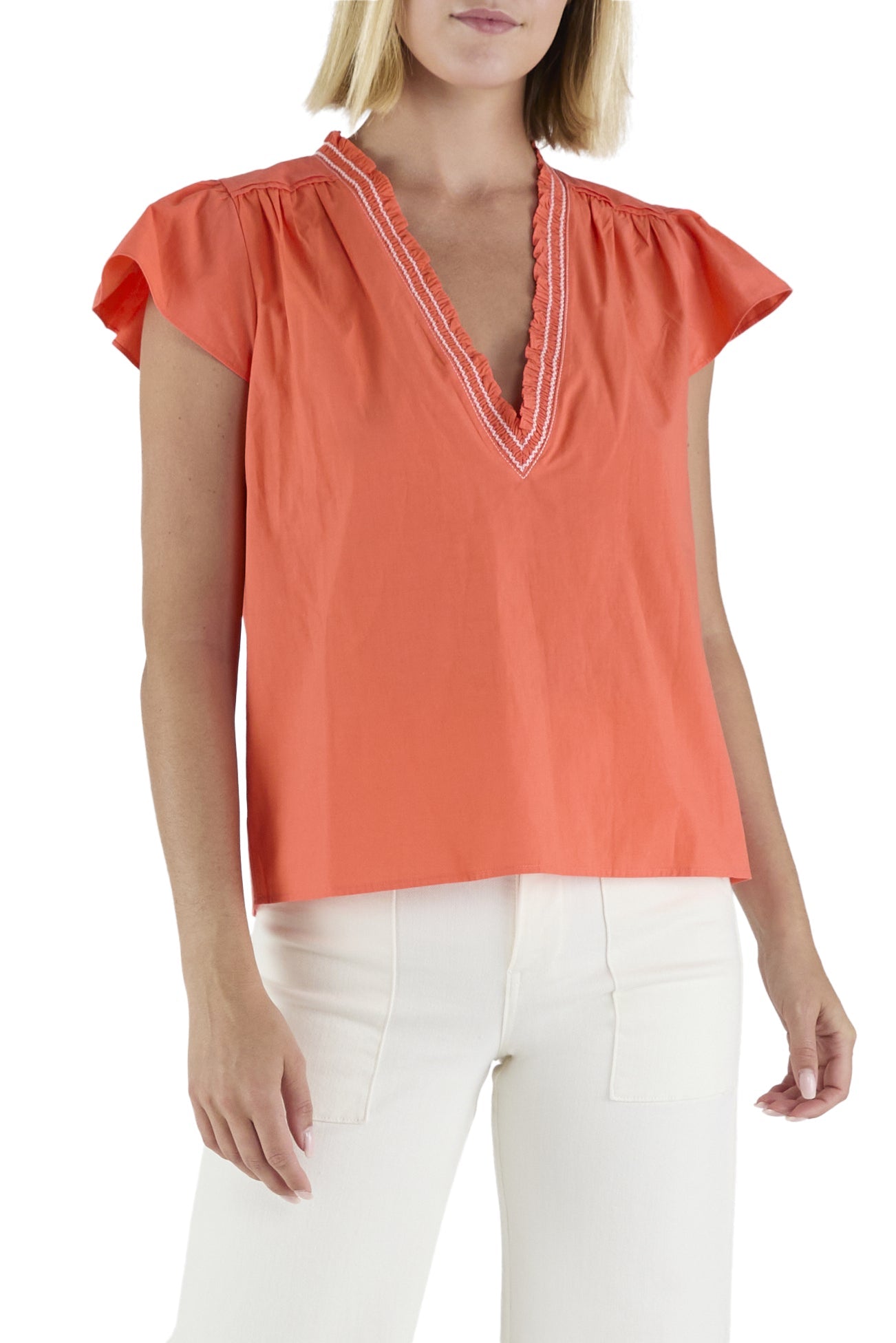 Blake Cotton Blouse - The Collective Park City