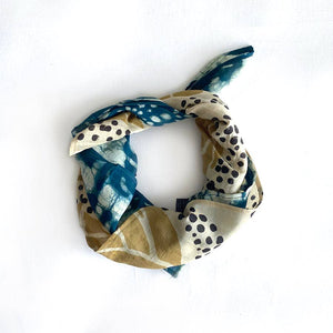 Block Print Head Square Scarf | Zariah - The Collective Park City