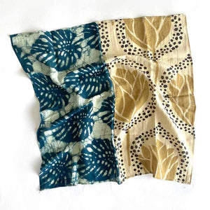 Block Print Head Square Scarf | Zariah - The Collective Park City