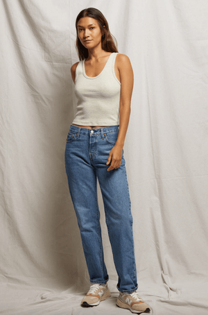 blondie Ribbed Tank Top - The Collective Park City
