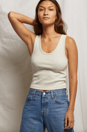 blondie Ribbed Tank Top - The Collective Park City