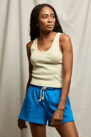 Blondie Structured Ribbed Tank - The Collective Park City