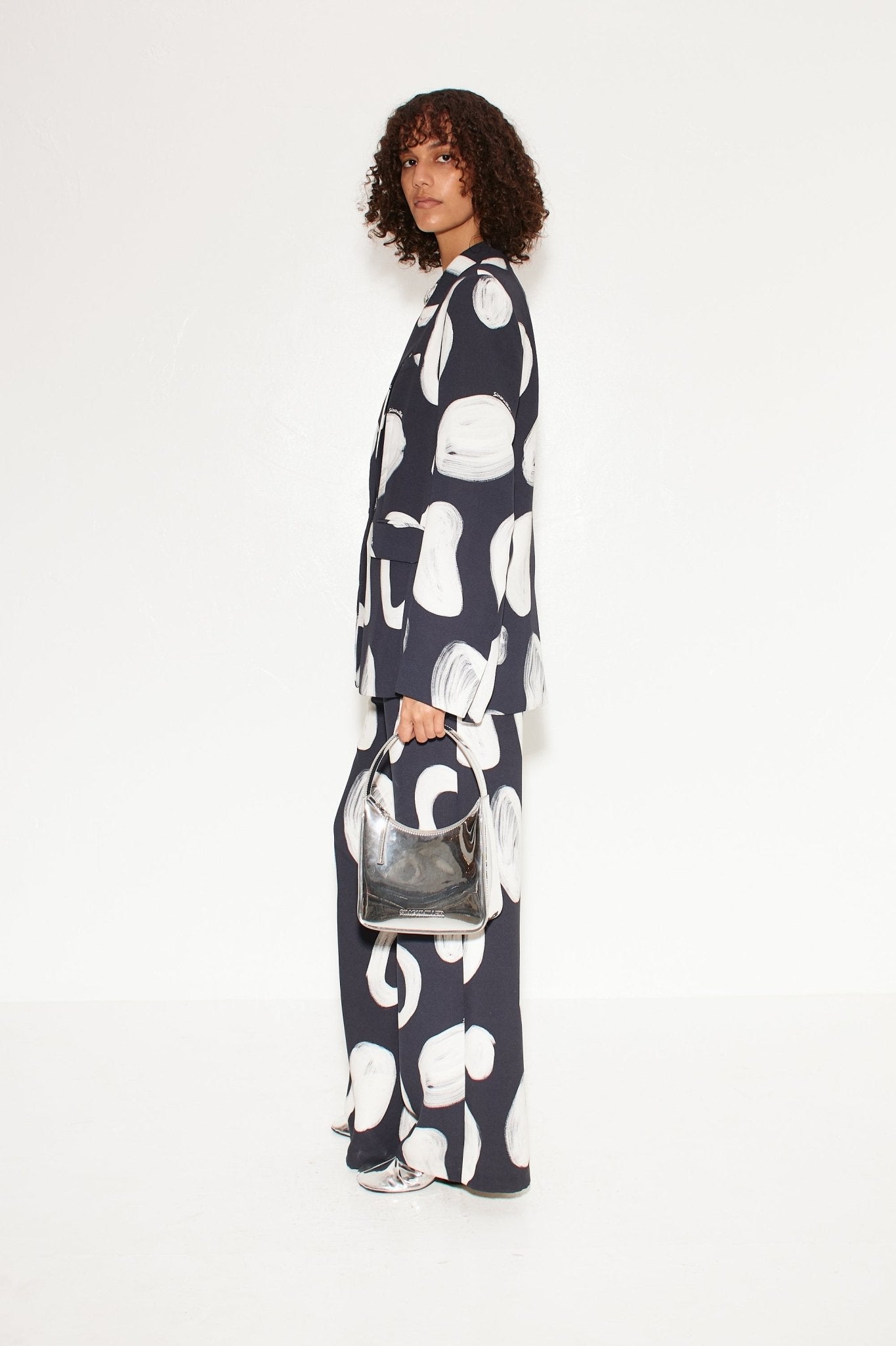 Bloo Printed Crepe Pant - The Collective Park City