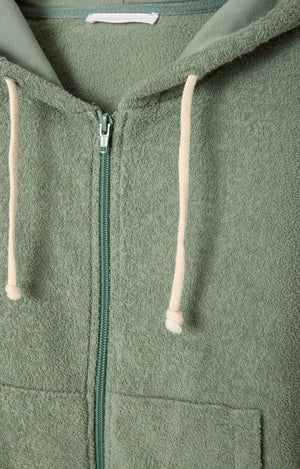 Boby Park Zip-Up Hoodie - Clay - The Collective Park City