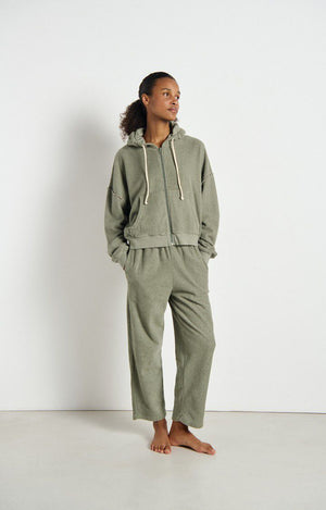 Boby Park Zip-Up Hoodie - Clay - The Collective Park City