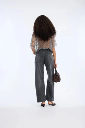 Bohdi Wide-Leg Jean - Black - The Collective Park City