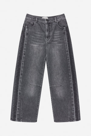 Bohdi Wide-Leg Jean - Black - The Collective Park City