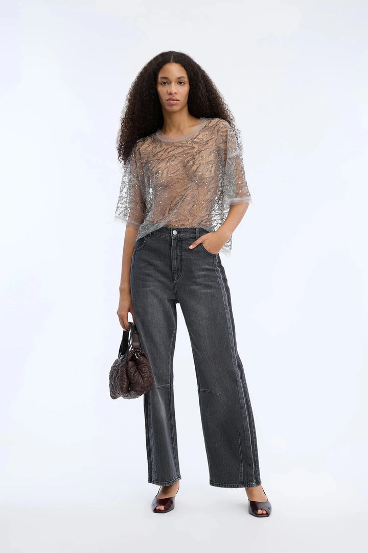 Bohdi Wide-Leg Jean - Black - The Collective Park City