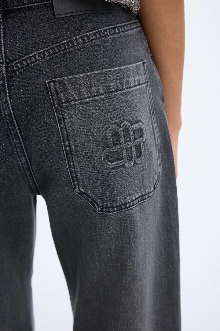 Bohdi Wide-Leg Jean - Black - The Collective Park City