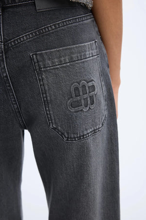 Bohdi Wide-Leg Jean - Black - The Collective Park City