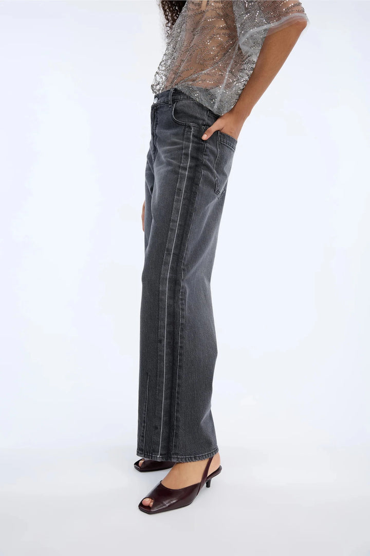 Bohdi Wide-Leg Jean - Black - The Collective Park City