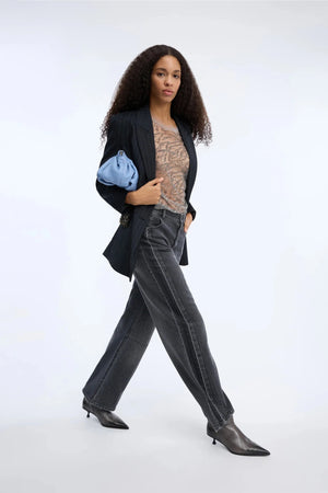 Bohdi Wide-Leg Jean - Black - The Collective Park City