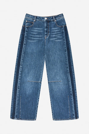 Bohdi Wide-Leg Jean - Long/Indigo - The Collective Park City