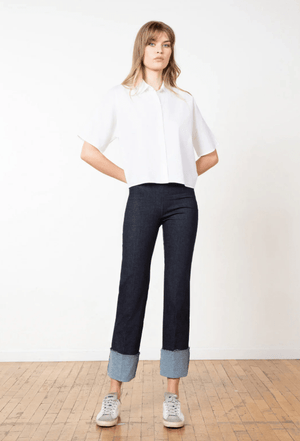 Bonnie Cuffed Denim Pant - The Collective Park City