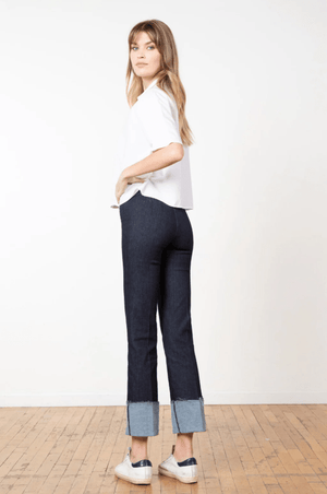 Bonnie Cuffed Denim Pant - The Collective Park City