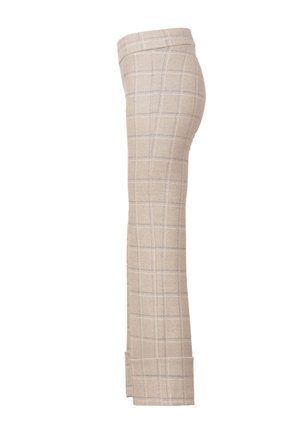 Bonnie Cuffed Plaid Pant - The Collective Park City