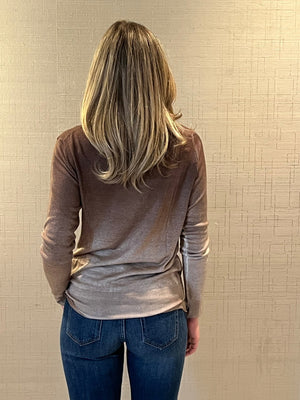 Boston V - Neck Light Sweater - The Collective Park City