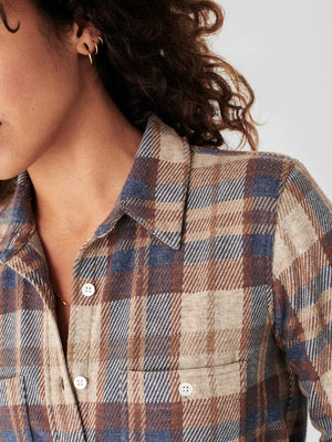 Legend Sweater Button Down Top