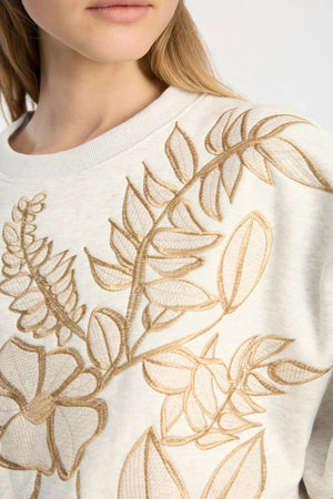 Braeden Embroidered Sweatshirt - The Collective Park City