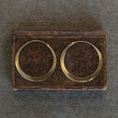 Brass Hoop Earrings - The Collective Park City