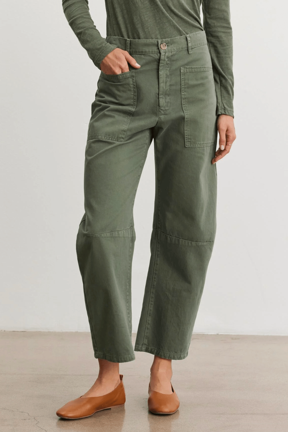 Brylie Twill Pant - The Collective Park City