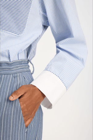 Buxilimi Button - Down Blouse - The Collective Park City