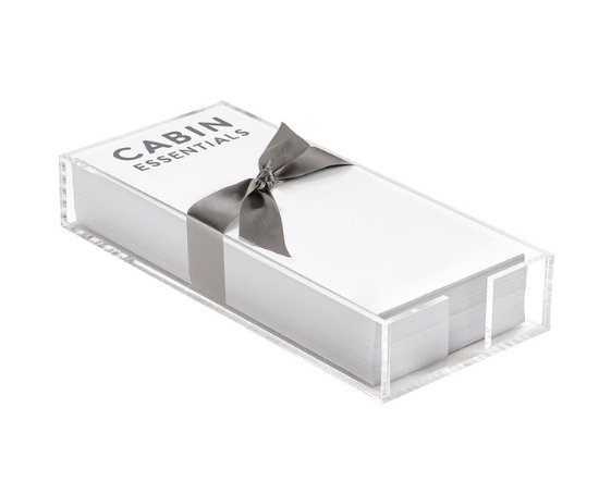 Cabin Essentials Acrylic Notepad Tray - The Collective Park City