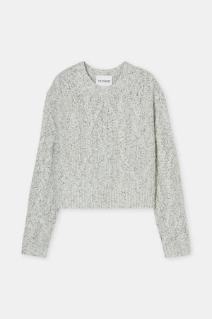 Cable Knit Sweater - Shetland - The Collective Park City