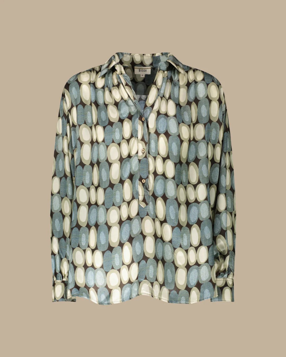 Calbiza Printed Blouse - The Collective Park City