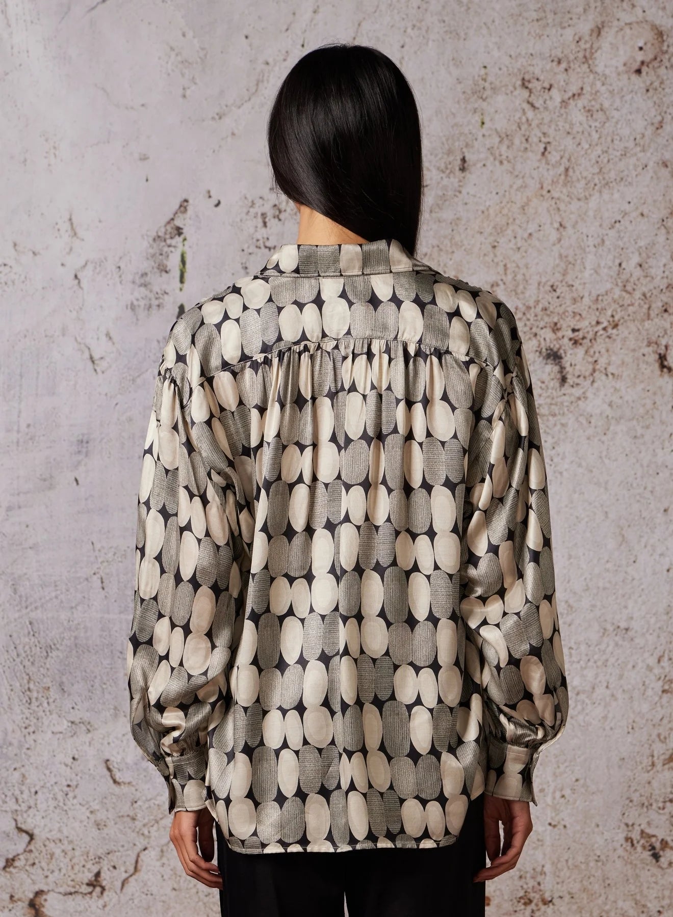 Calbiza Printed Blouse - The Collective Park City